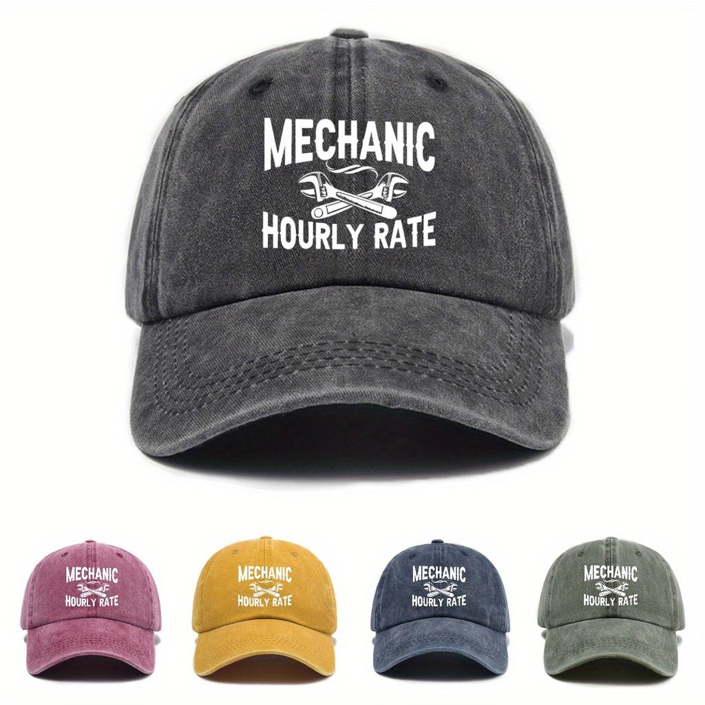 Adjustable Baseball Cap Summer Urban Casual Sun Protection Fashion Letter Print Design