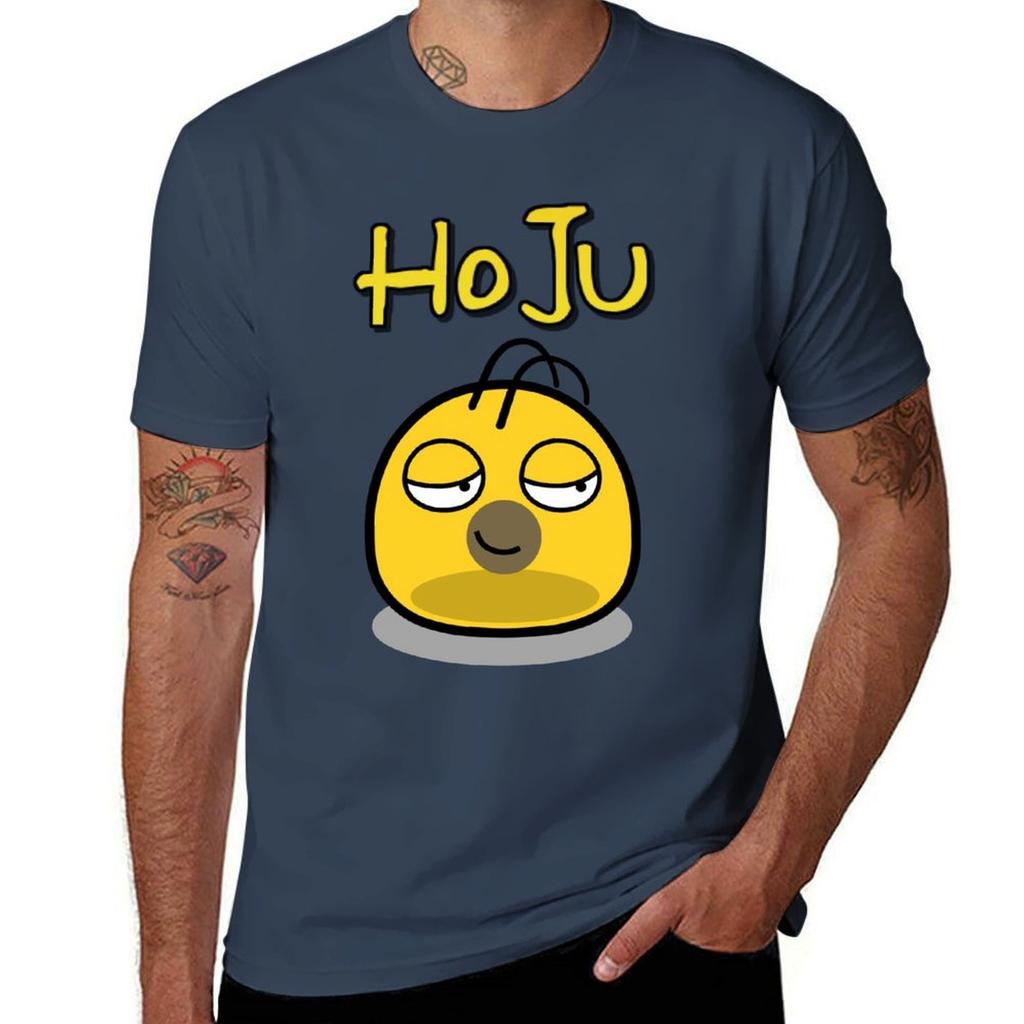 Hoju Bored Tshirt Casual Light Summer Short Sleeve Top