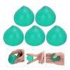 5pcs Silicone Hand Grip   Exercise Pressure Relief Massage Grip Strengthener Fitness