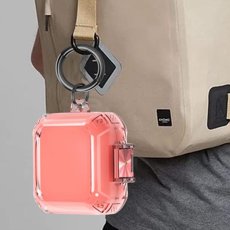 High Transparency TPU Cover For FitPro Wireless Earphones Case Featuring AntiDrop Protections Perfectly Fit Design Bag