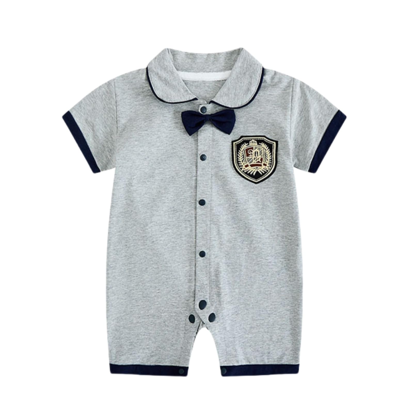 

Детский формальный короткий Детская одежда для Идеально подходит для Первого приема пищи Детский храм и размер Mum&nny Комбинезон, Рукав, Мальчики, Церемонии, Свадьбы, Вечеринки, Дни рождения, серый