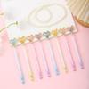 Return to school season 12pcs 0.5mm creative love beads neutral pen cute high-value styling gift pen sign pen student stationery