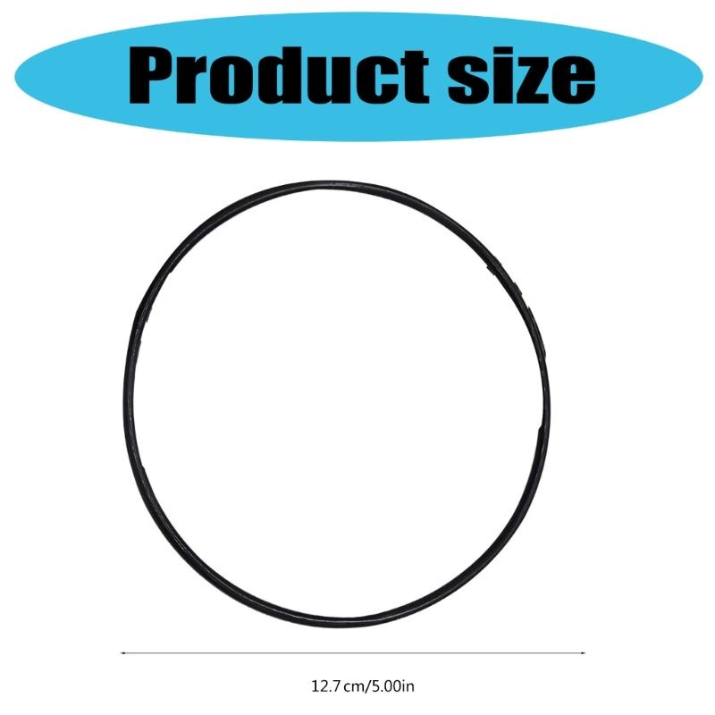 6Pieces Rubber Sealing Rings Leakproof Gaskets Filter Housing Maintenance Part Suitable for Water Purifiers Systems