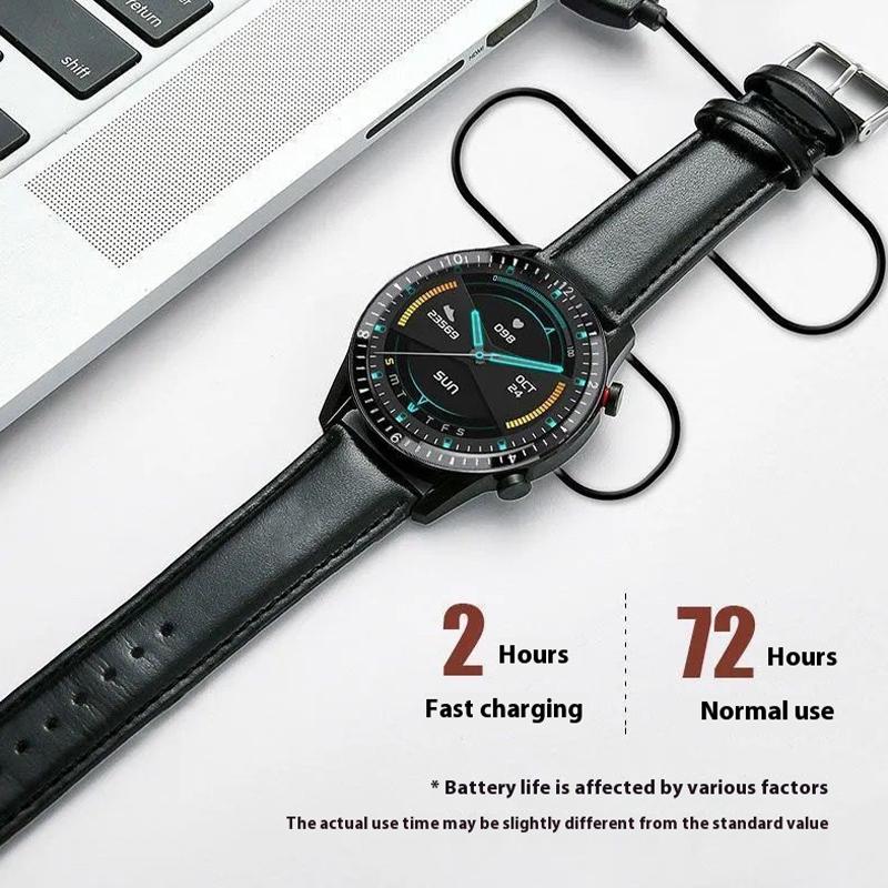 New High-end Smart Watch Can Answer the Phone Exercise Heart Rate and Blood Pressure Monitoring Bracelet Multifunctional Bluetooth Men's Watch