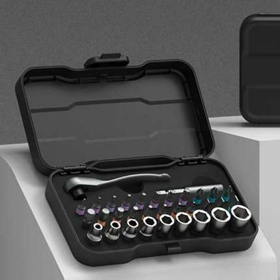 

RS2 33-in-1 Magnetic Ratchet Socket & Screwdriver Set with S2 Bit Wrench