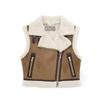 2023 Autumn Women's Street Fashion Fur Sleeveless Vest