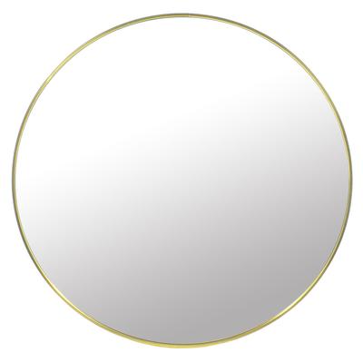 Miroir 50 cm avec cadre doré
