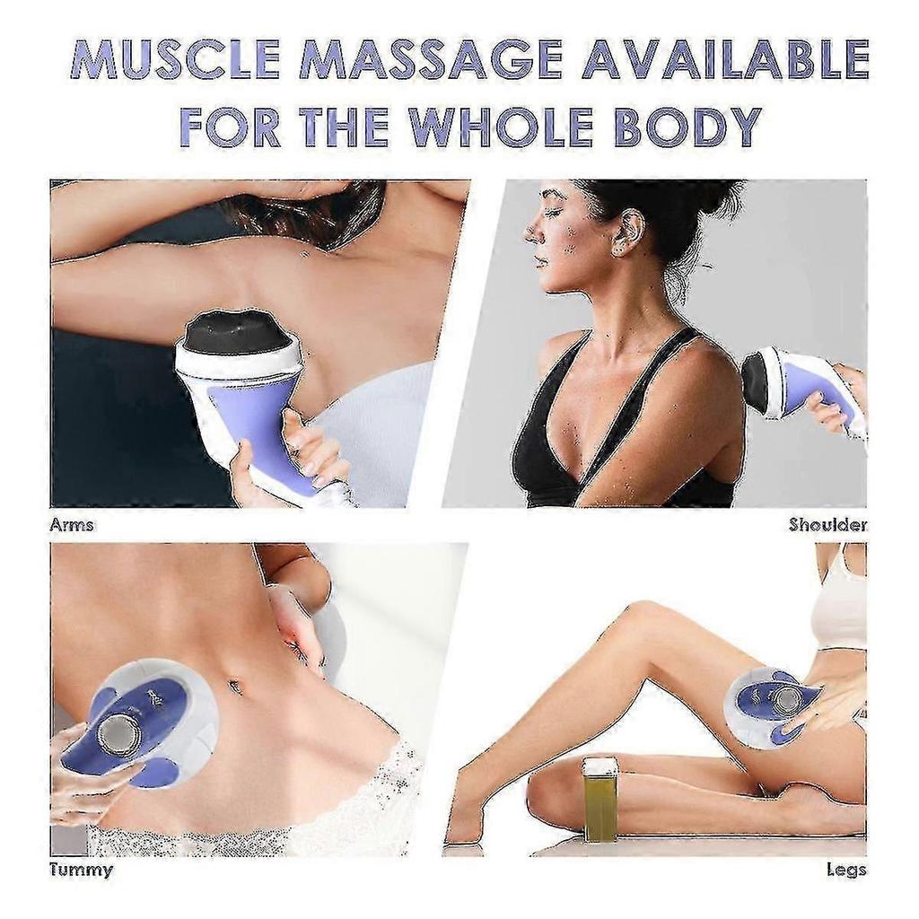 5 Headers Spin Body Massager Relax Spin Tone Slimming Lose Weight Burn Fat Full Body Massage Device