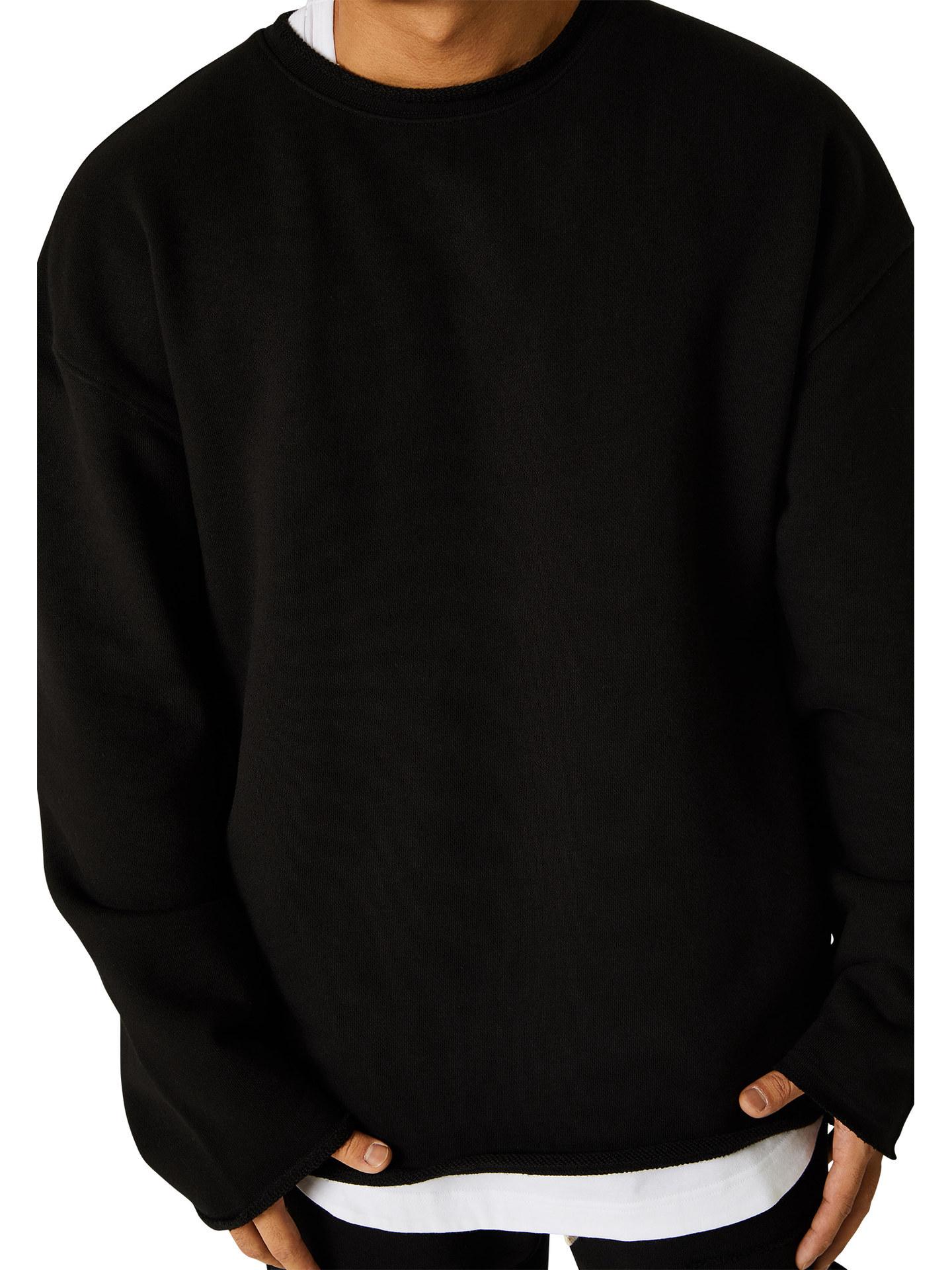 

Мужское худи для тренировок Muscle Brothers свободного кроя на весну и осень XXXL чёрный