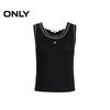 ONLY Women's 2025 Spring Classic Lightweight Colorblock Knit Vest