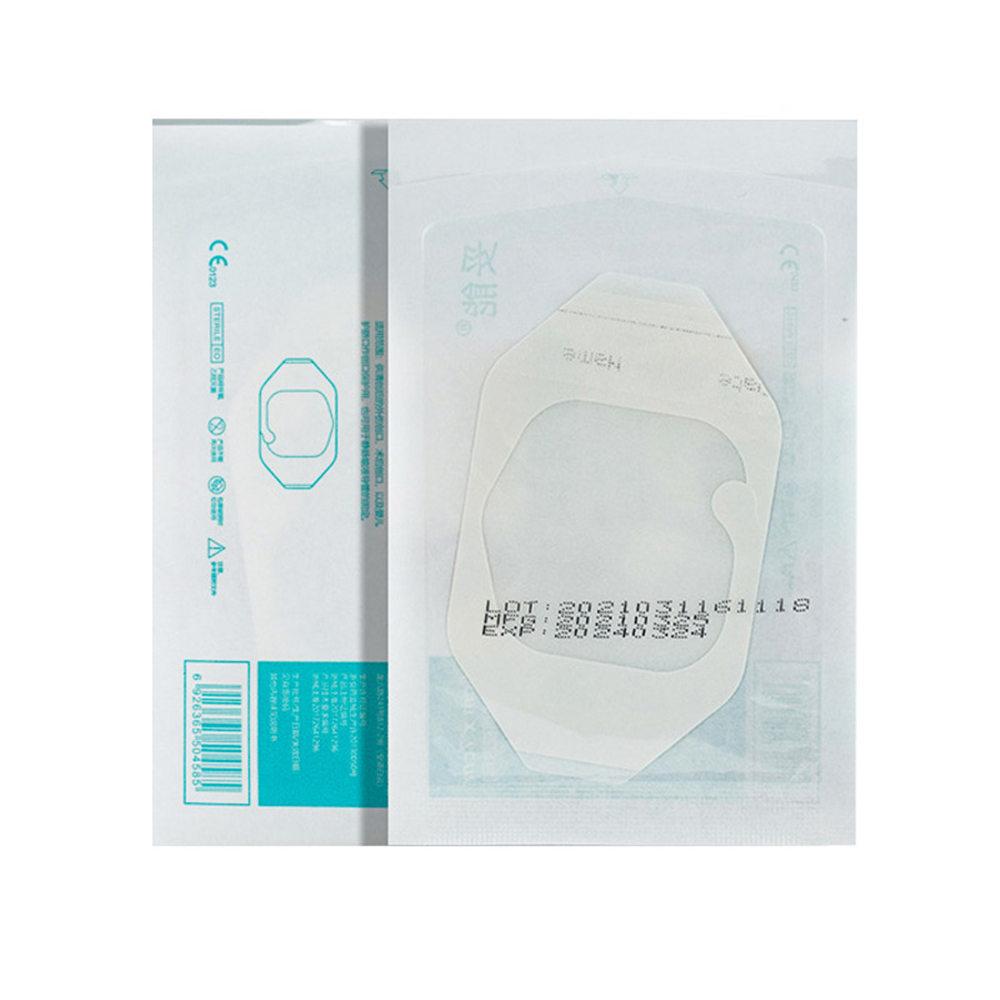 Medical Waterproof Wound Dressing PU Film Breathable Sterile PICC I.V. Cannula Infusion Indwelling Needle Fixation Sticker