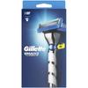Rasoir - GILLETTE - Mach 3 Turbo - Mixte - 1 Recambio - Confort Optimal Avec Crème À Raser