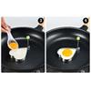 Pack Of 5 Practical Stainless Steel Pancake And Egg Molds Eggs Frying Pans In Various Fun Shapes For Kitchen Use