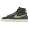 Nike Blazer Olive Mid Top Skate Shoes Women Sneakers Olive-Green DH4271-300