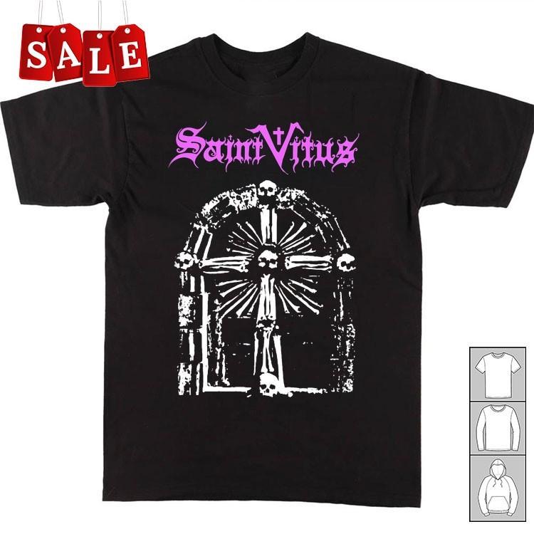 New SAINT VITUS band Gift For Fans Unisex S5XL Shirt SS848 Unisex T-Shirt L