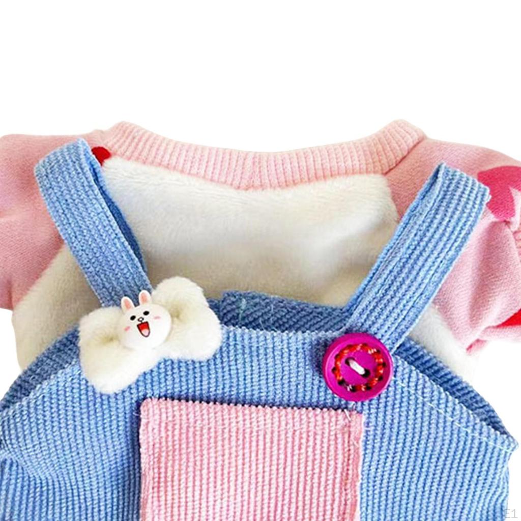 Plush Doll Clothes for 20cm DIY Accessories Dress up Suit