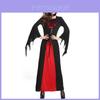 Stylish Vampire Costume For Women Featuring Polyester Blend Fabric For Cosplay Events