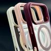Magsafe Case For iPhone 17 Air 17 16 15 14 Pro Max Plus 13 12 Mini 11 16e  Transparent Acrylic Cover
