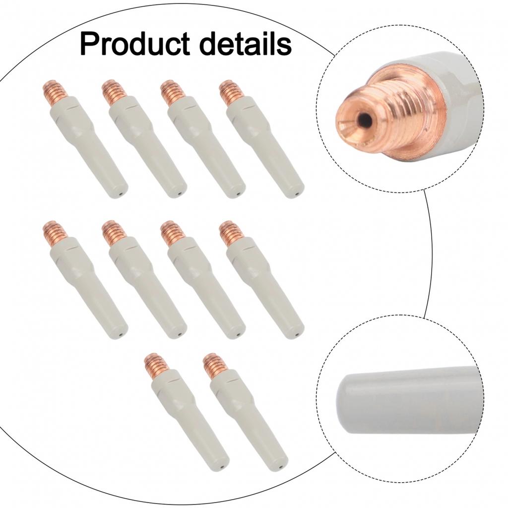 10PCS Innovative NonStick Welding Nozzles for Enhanced Weld Efficiency