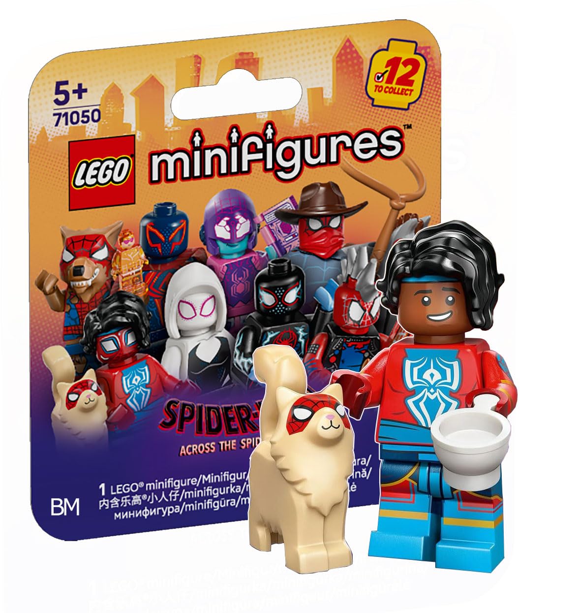 

LEGO Spider-Man: Across the Spider-Verse Minifigure Pavitr Prabhakar/Spider-Man India [71050-6]