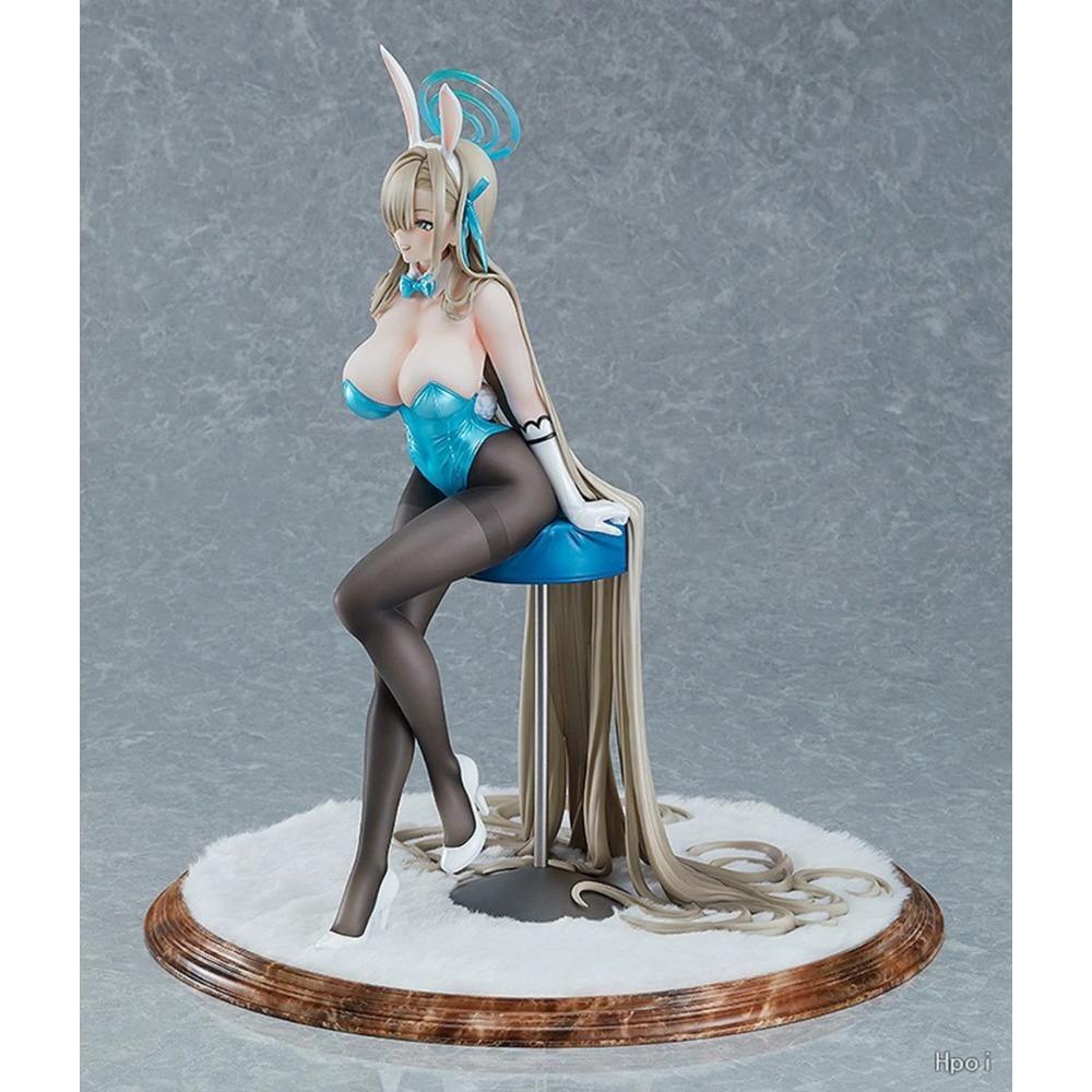 2CM Anime Game Blue Archive Ichinose Asuna Figure Bunny Girl Dress Sexy Animation Model Toys GiftsDecoration Ornaments PVC