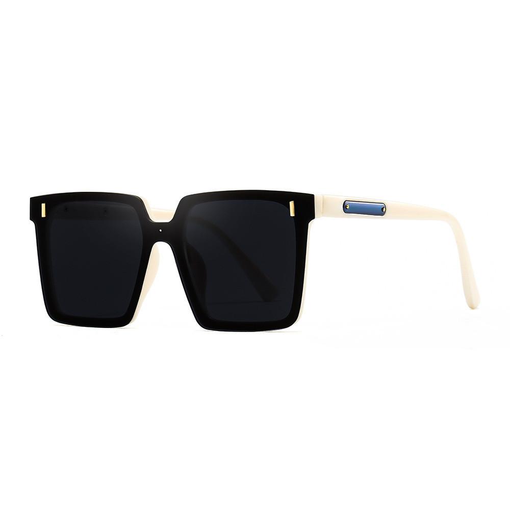 

Sunglasses Women Men Uv400 Polarized Full Frame For Outdoor Sun Protection IvoryFrameGrayLens