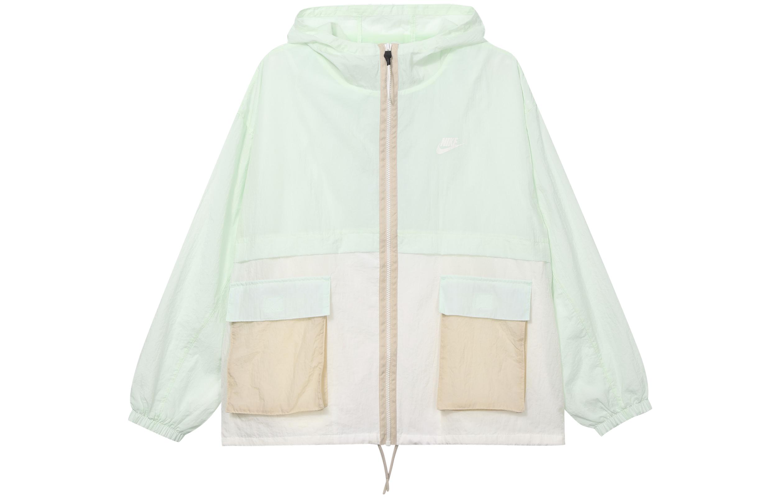 Nike Jackets Women s Light Blue Hooded Moderate Other DZ3036-311 M