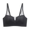 Deep V-shaped Mesh Bra Women's Thin Seamless Underwear Breathable Bra Sexy Bra Push Up Bra