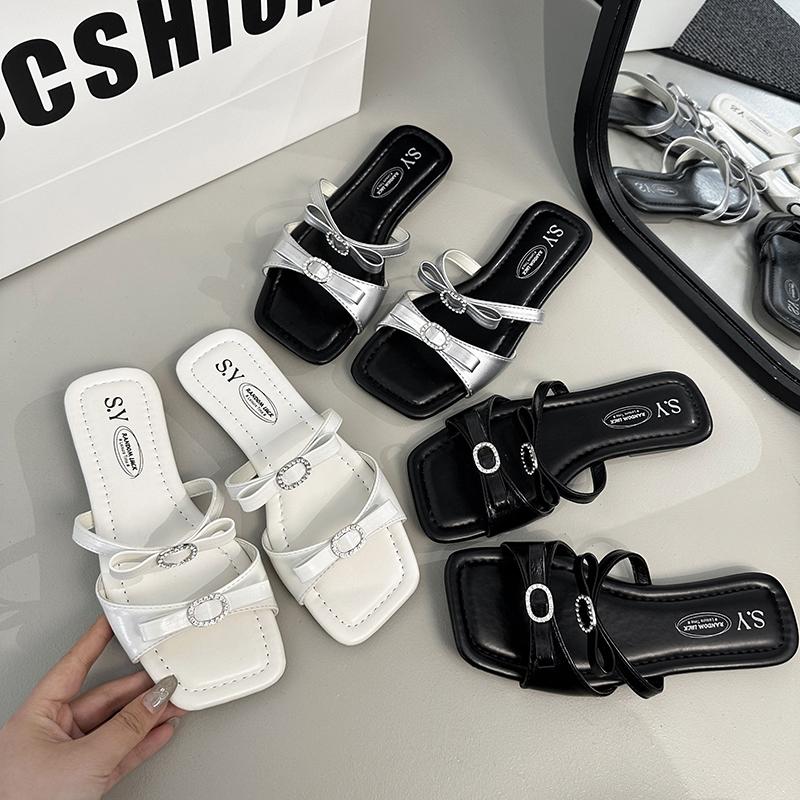 Fashion New Popular Summer Outdoor Women Slippers Casual Soft Sole Flats Slides Casual Dress Beach Vacation Flip Flop Zapatos Mujer