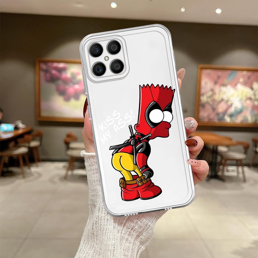 

Cartoon The S-simpsons Case for Honor X8b X8a X9a X7b 90 Lite X8 X9b Soft Phone Cover Honor 90 Lite