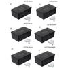 Black Plastic Instrument for Case Universal Plastic Electronic Project Box Small DIY Electronic Project for Case Power E