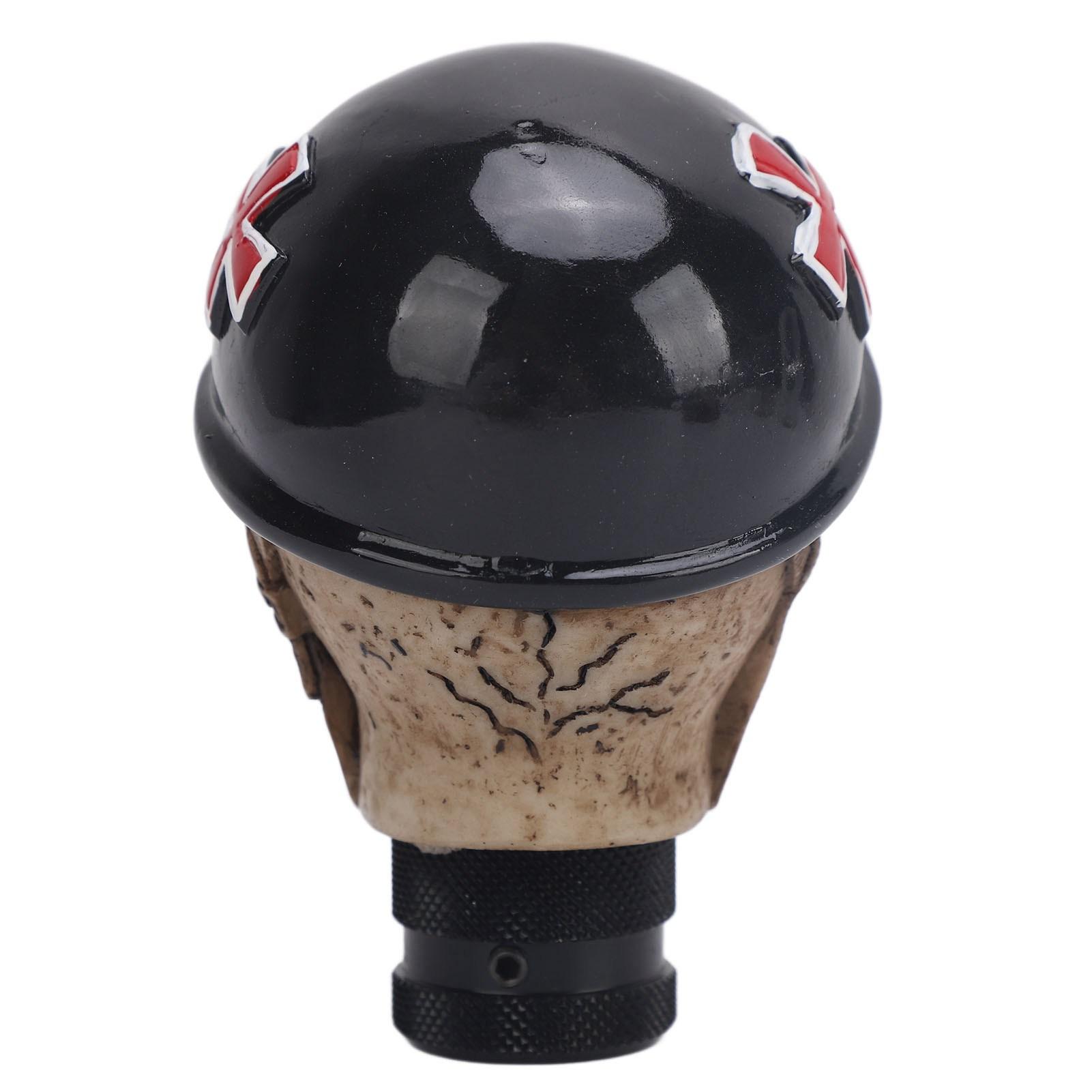 

Skull Gear Shift Knob Universal Resin Car Stick Lever Handle Shifter Head with 3 Adapters for чёрный