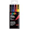Marqueurs Posca - POSCA - PC3M - Lot De 4 - Pointe Fine - Couleur Bleue