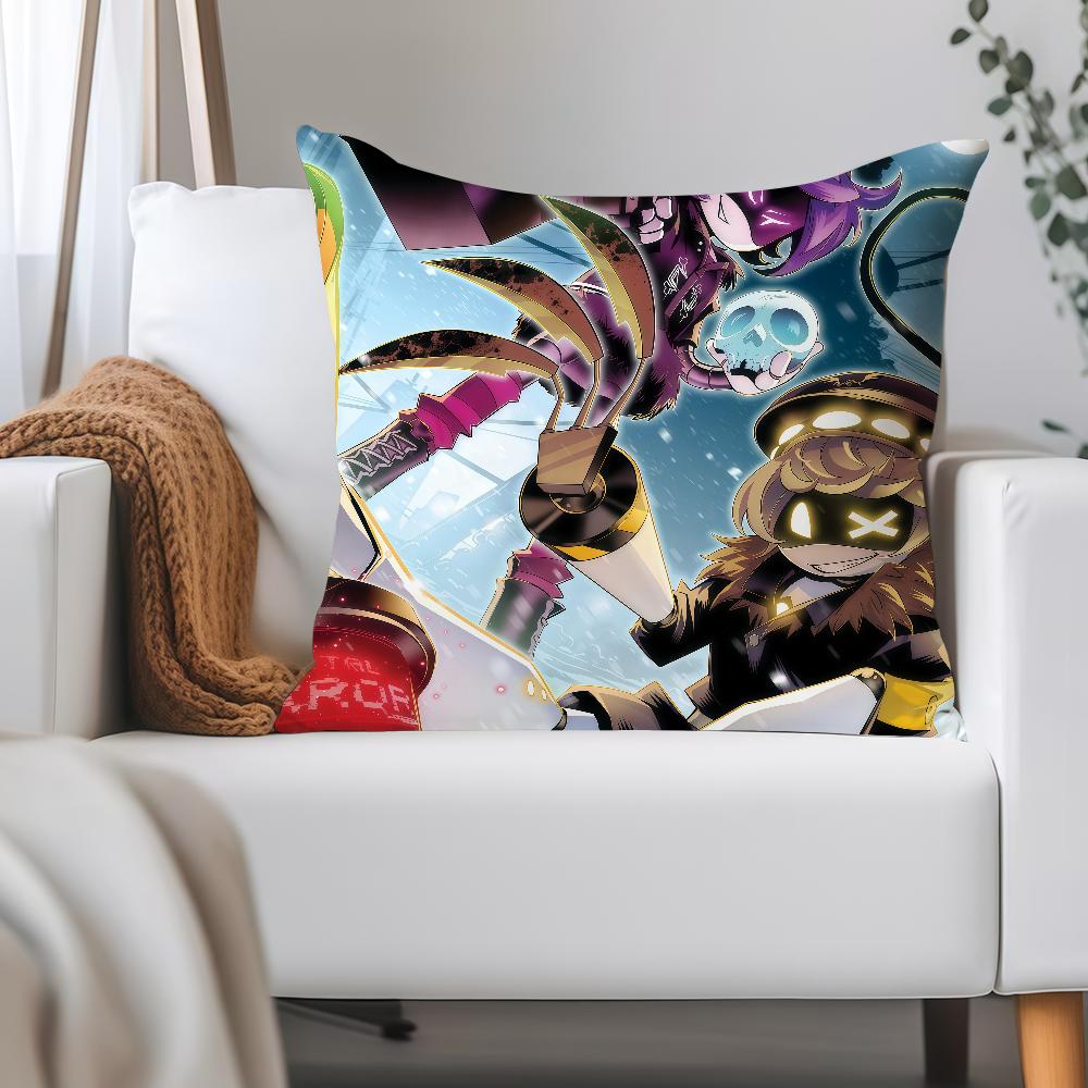 Anime M-murder D-drones Pillow Case Applicable Space For Guest Rooms Interiors Cars Office House Decoration