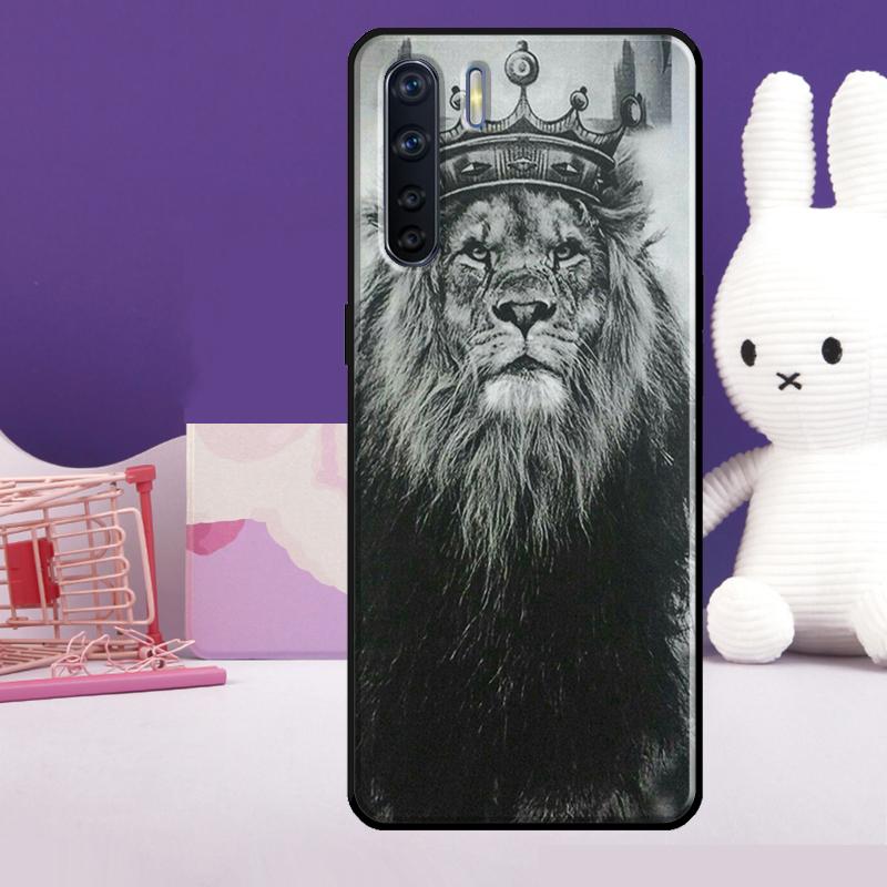 Löwe Tierhülle Für Oppo A57 A77 A76 A16 A96 A17 A18 A60 A80 A40 A38 A58 A78 A98 A94 A74 A54 A15 A5 Pro