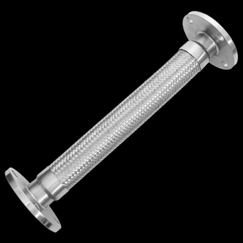 Zhujun 304 Stainless Steel Flange Bellows Hose