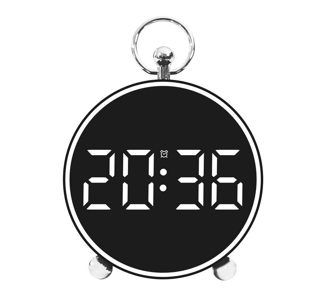 Creative Small Alarm Clock Multifunctional LED Electronic Clock Home Bedside Thermometer Home Decoration