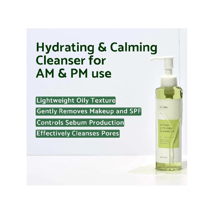IUNIK Centella Green Huile Nettoyante Fraîche 200 ml