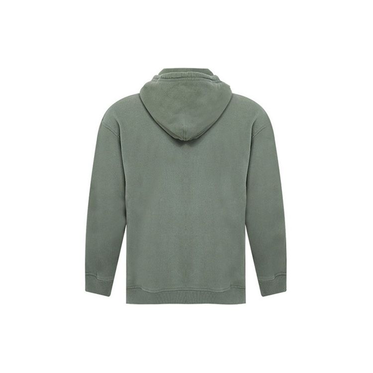 Levis Letter Logo Print Drawstring Hoodie Men Hoodies Green 38479-0065