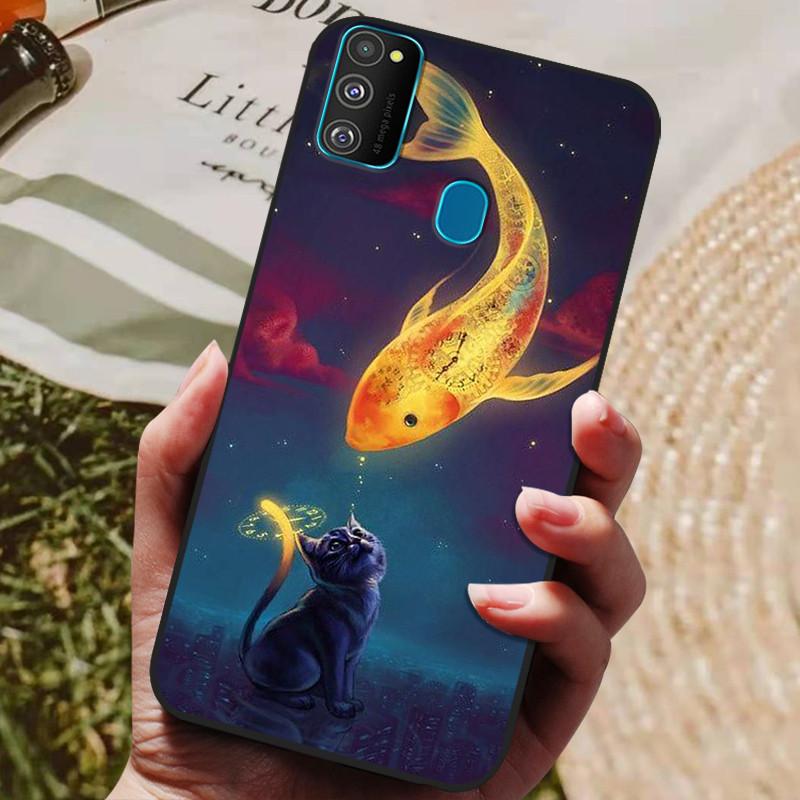 Für Samsung Galaxy M21 M30S M31 A21s Fall Weiche Silikon Telefon Zurück Abdeckung Für Samsung M31 A21S M30s M21 Fall funda M 30 s Fall