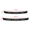 Carbon Fiber Car Rear Bumper Trunk Guard Protected Sticker for Chevrolet Malibu Captiva Cavalier Onix Aveo Silverado Chevy Tahoe