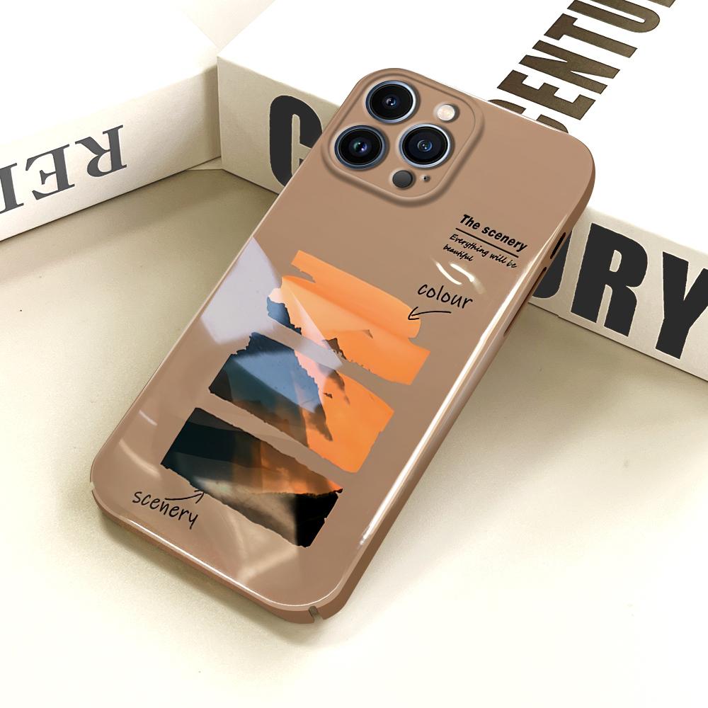 All-inclusive Film Phone Case Cartoon Fashion Design Hard Shell Full Cover Camera Protection Case for iPhone Samsung Xiaomi Poco Redmi Huawei Honor