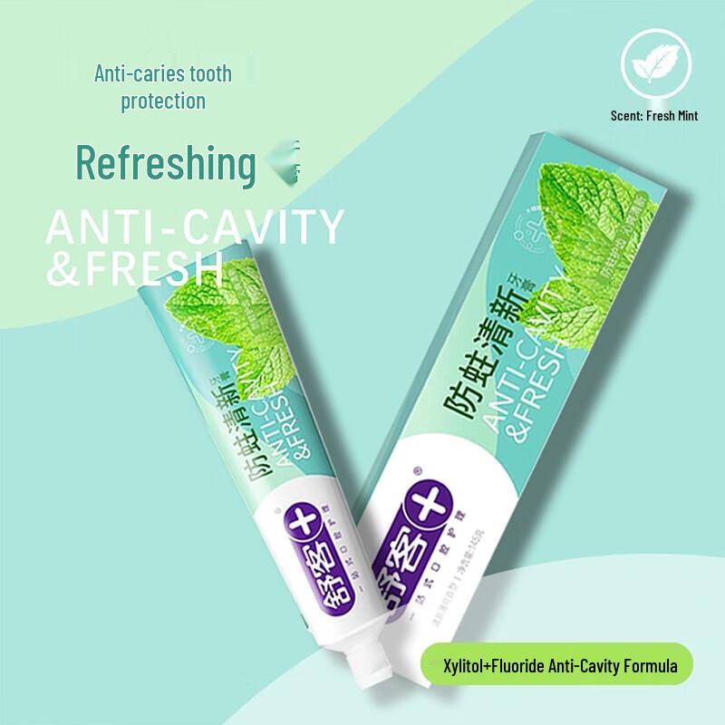 Saky Cool & Fresh Anti-Cavity Toothpaste (4-Pack)