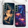Halloween Wizard Hat Horror Fun Phone Case For Samsung Galaxy S22 S25 Ultra S21 S10 Plus S26 Edge S20 S23 S24 FE Cover Silic
