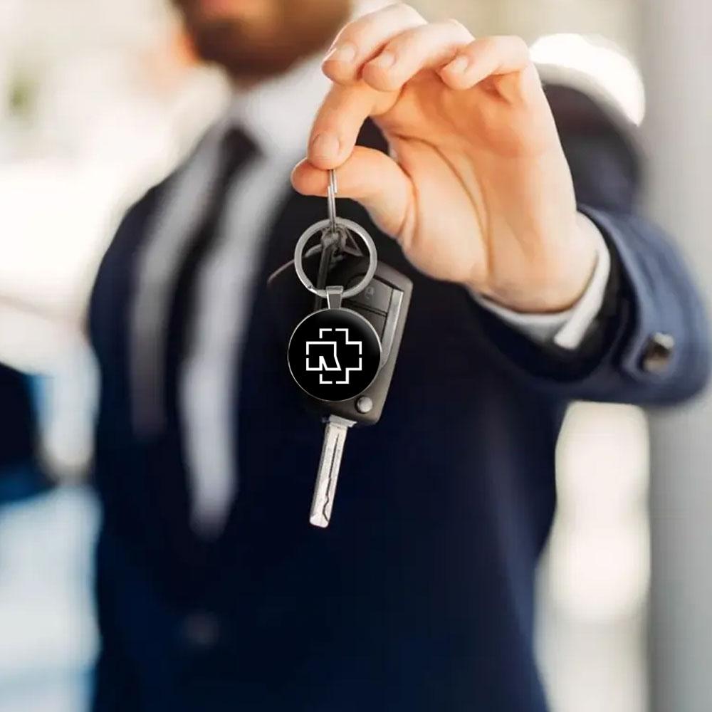 1PC The Band Inspired Keychain Durable DIY Car Keyring Accessories Souvenir Gift for Men Woman Band Fans