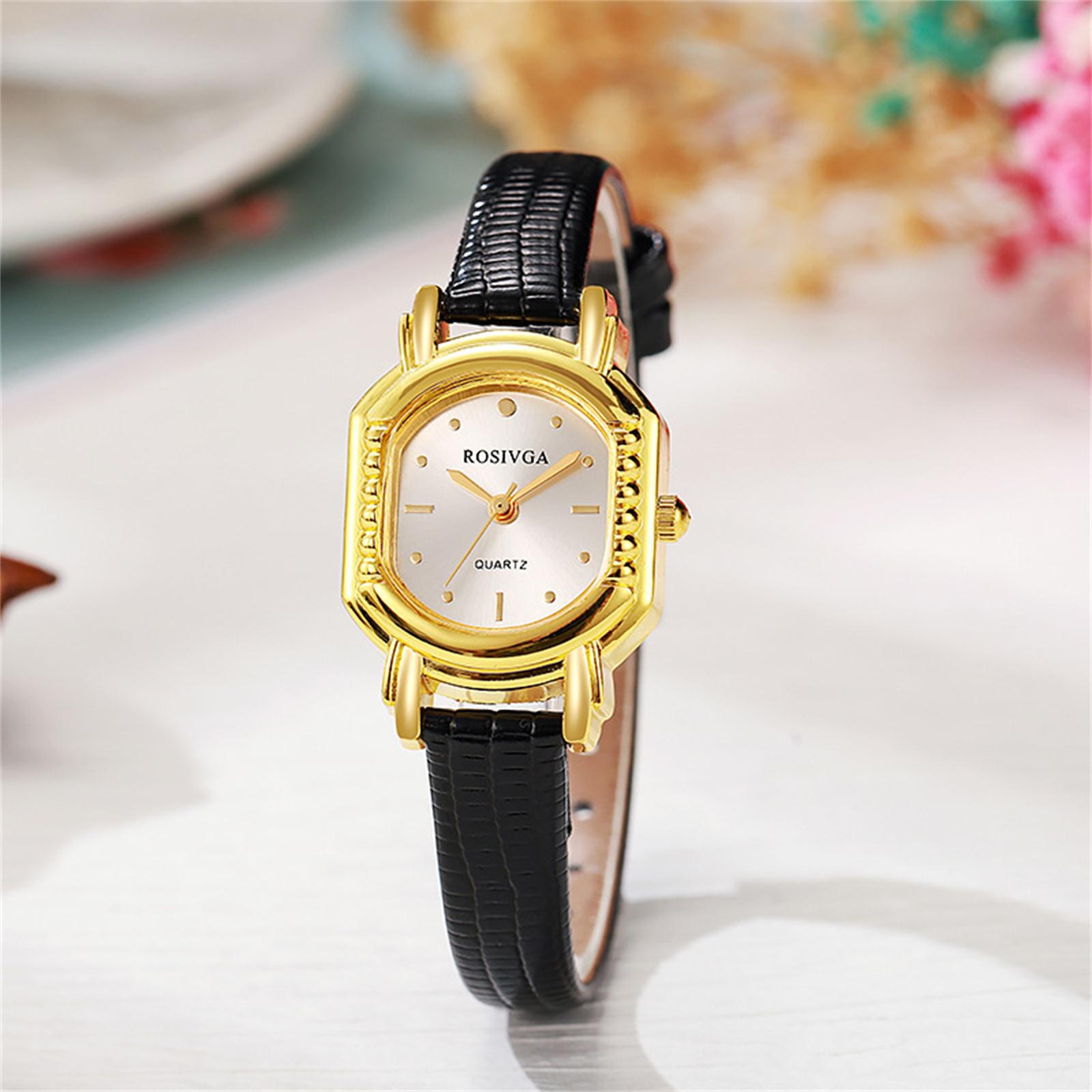 

Женские модные кожаные часы One Size