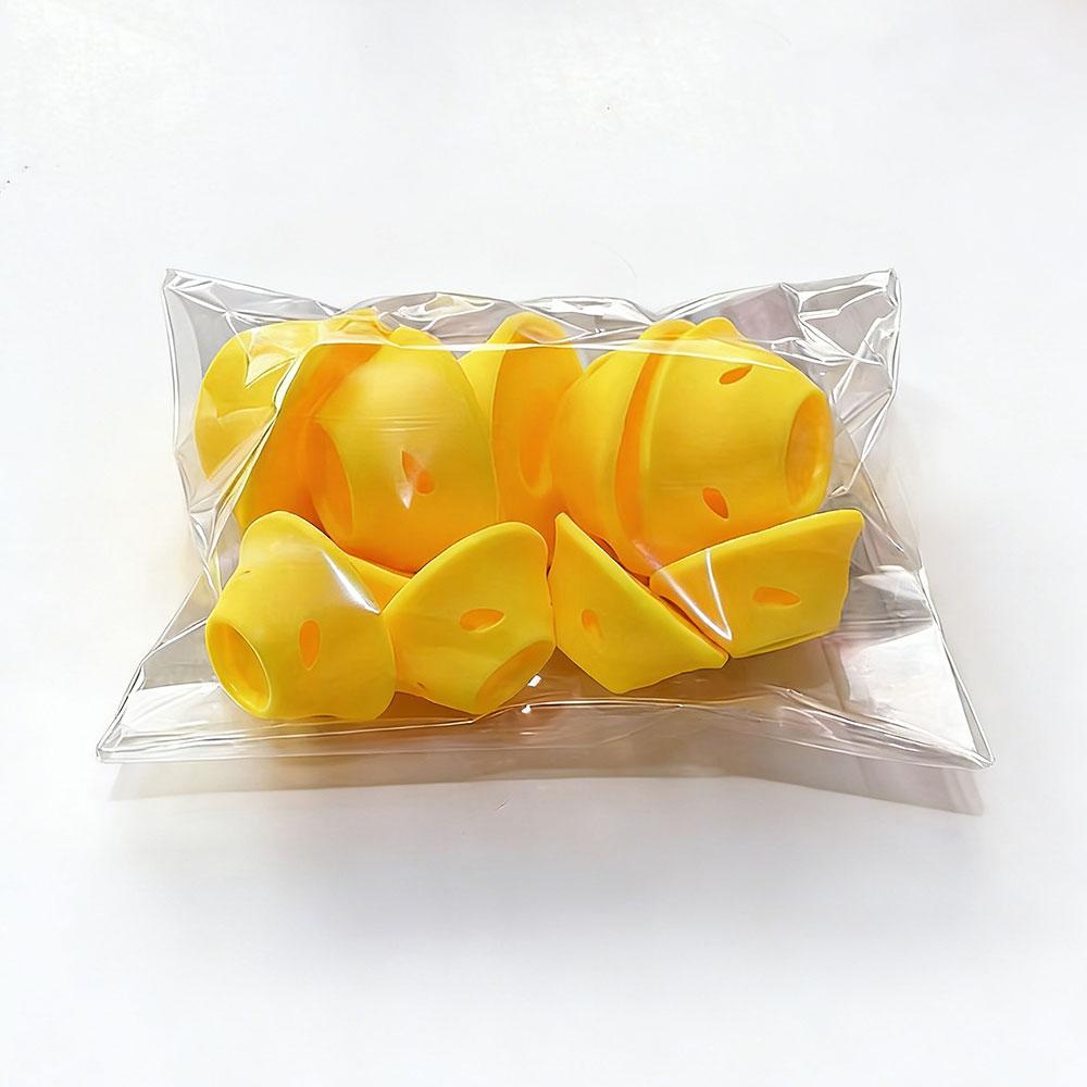 Silicone World 10PCS Set Silicone Mushroom Hair Curler Rollers Hair Cylinder Twist Hair No Heat Hair Curling DIY Styling Tools