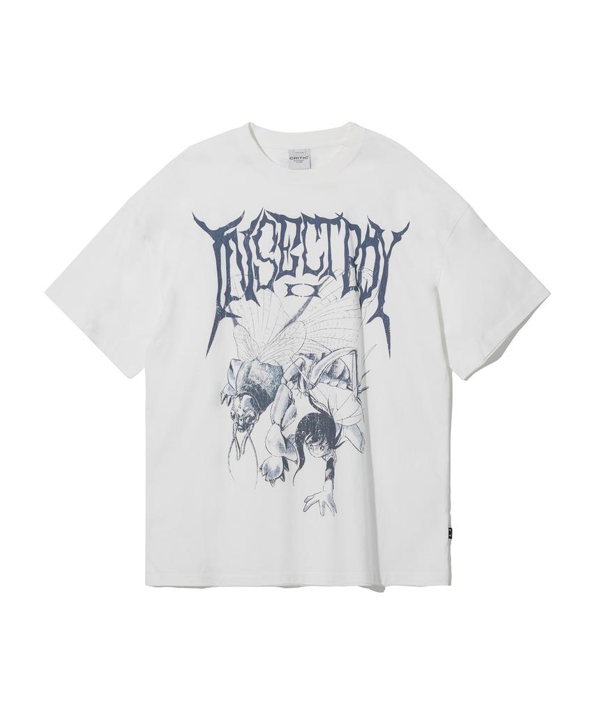 CRITIC Insect Boy Original Illust T-Shirt White