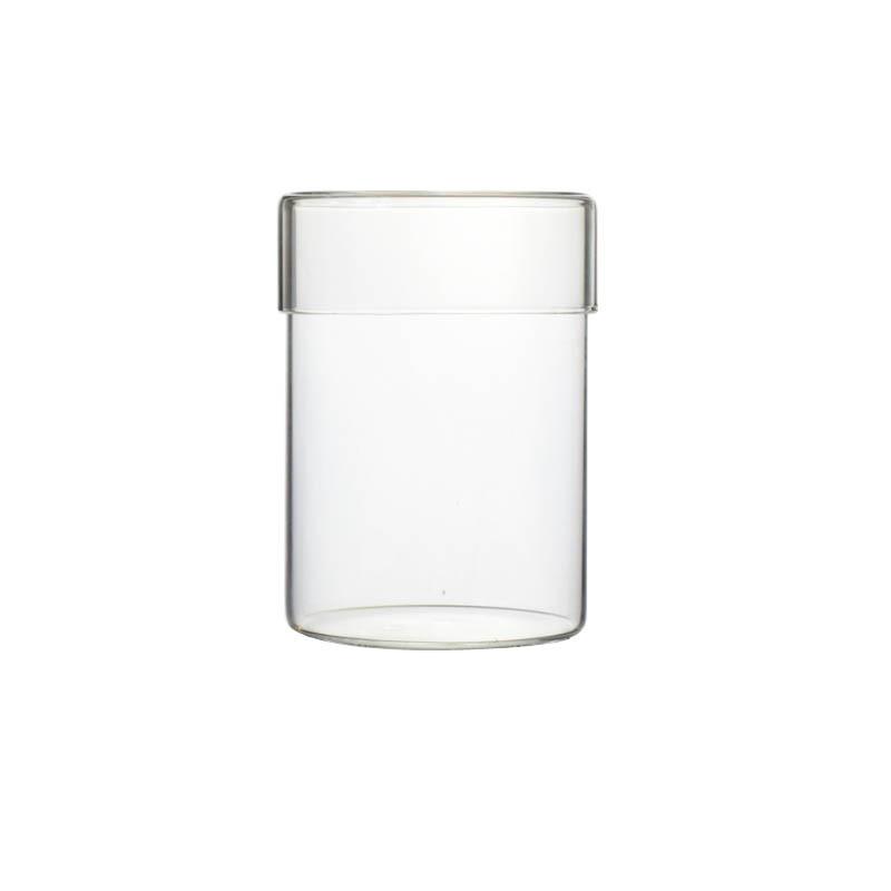 BR250/300/670/1150ml Tea/coffee Bean Storage Bottles Glass Lid Storage Spice/sugar Cube Jar Household Grain Storage Bottles JarsEY