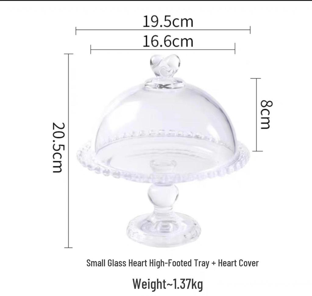 Blue Acrylic Dessert Table Display Stand for Tea Break & Birthday Ornaments